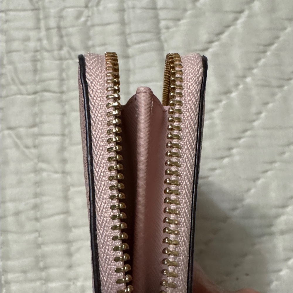 Michael Kors Pink and Red Stripe Wallet - Picture 4 of 5